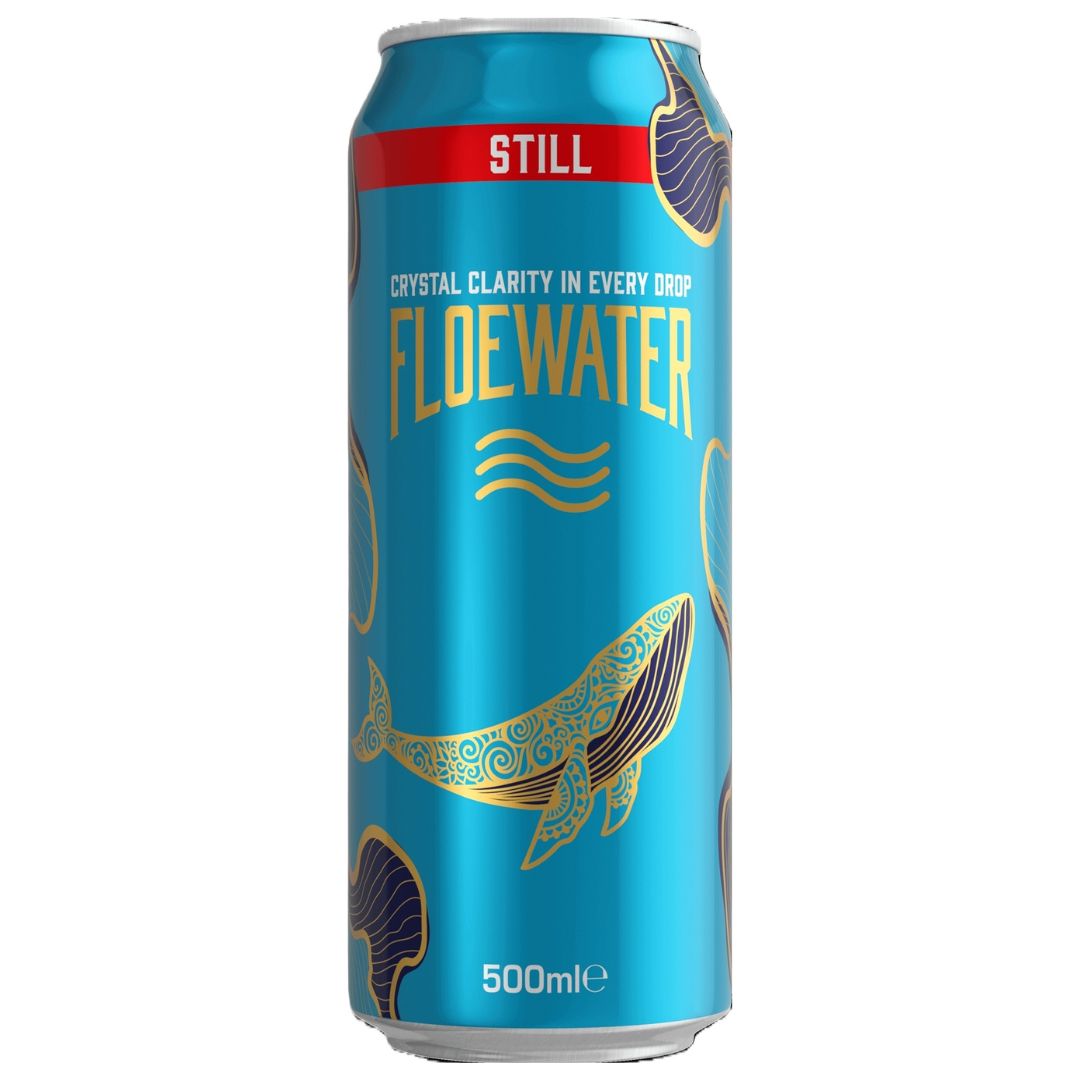 FLOEWATER STILL CAN 500ML X 12