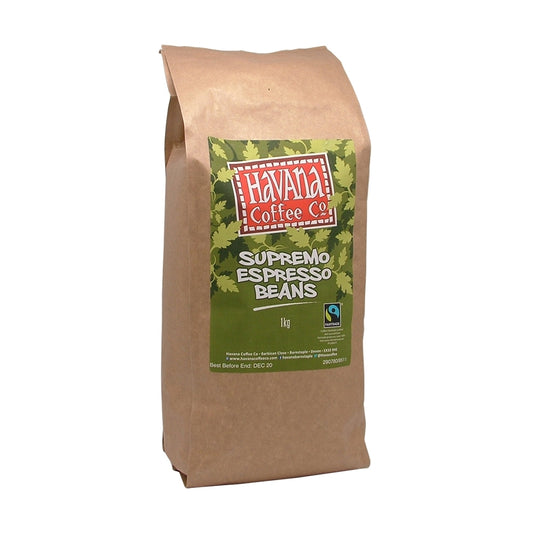 FAIRTRADE HAVANA ESPRESSO BEANS 1KG