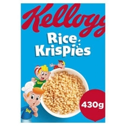 *NON PM * KELLOGGS RICE KRISPIES  430g x 7