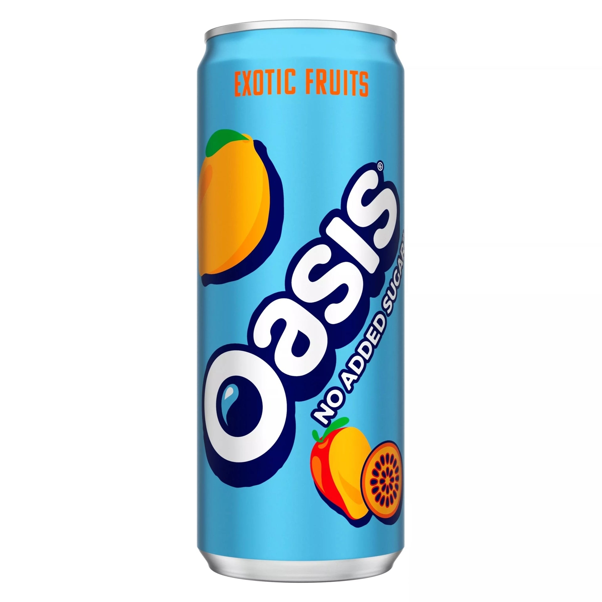 Blue Oasis Exotic  Fruits Drink can