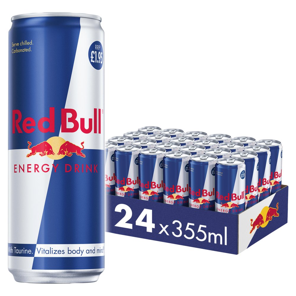 PM £1.95 RED BULL *355ML* CAN X 24
