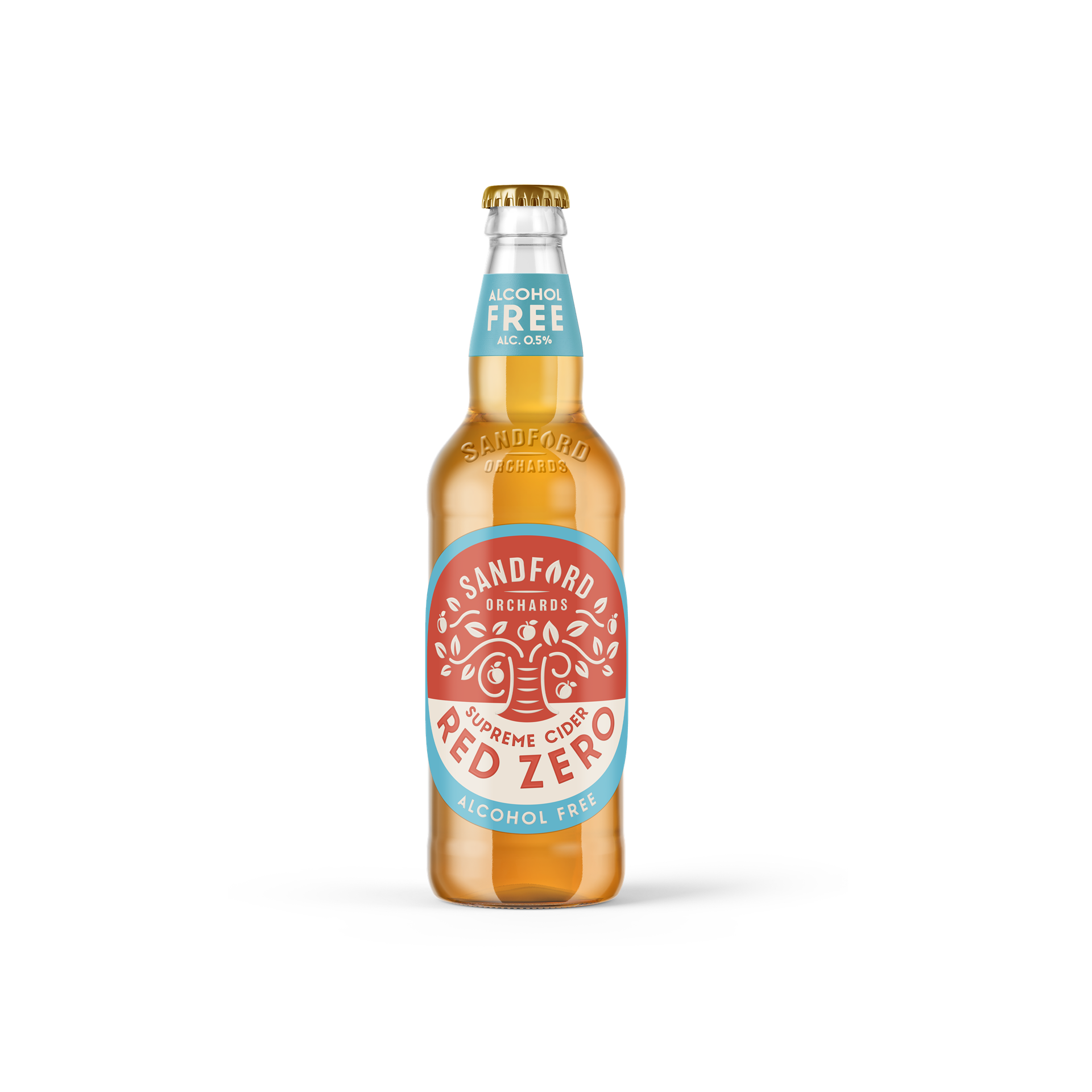 SANDFORD ORCHARDS RED ZERO 500ML x 12