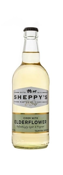 SHEPPYS ELDERFLOWER 4% 500ml x 12