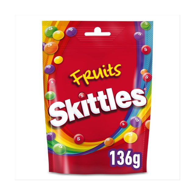 SKITTLES FRUITS POUCH 136G x15