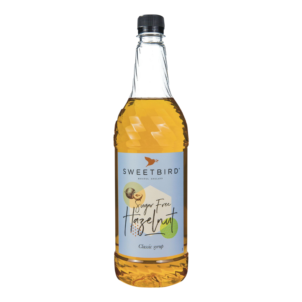 SWEETBIRD SUGAR FREE HAZELNUT SYRUP LTR