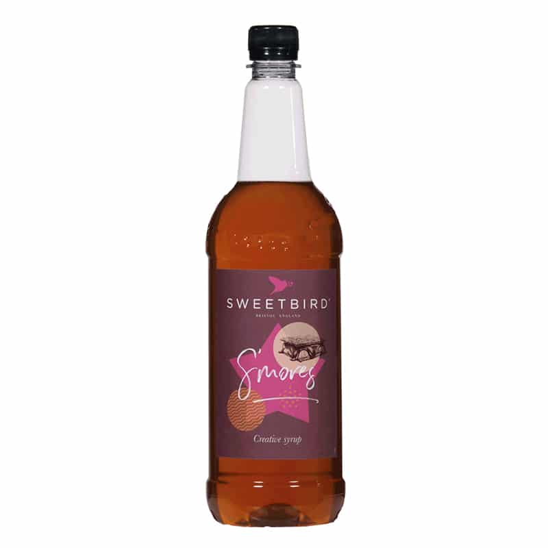 SWEETBIRD SYRUP S'MORES 1LTR X 1