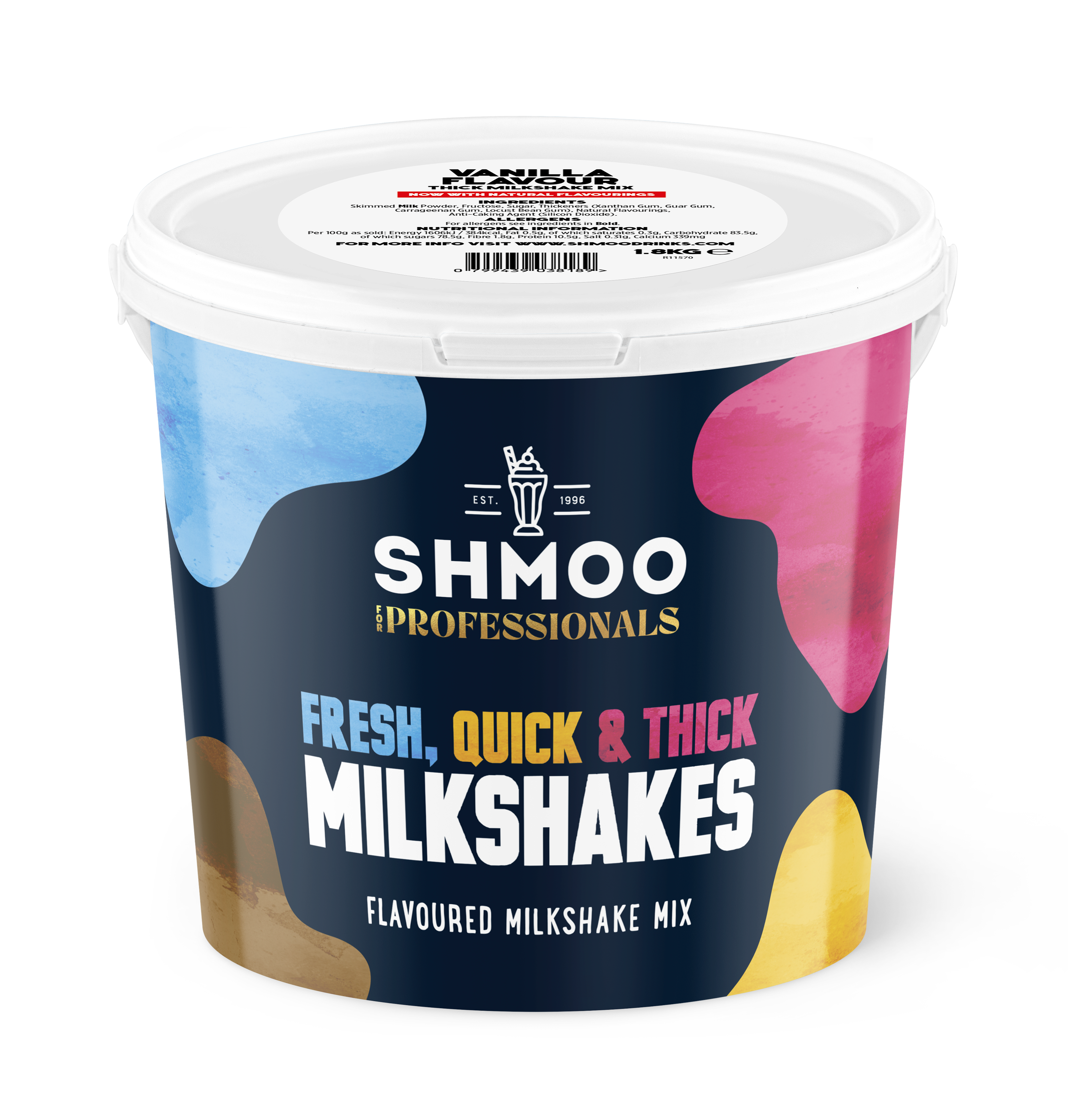 SHMOO VANILLA MIX 1.8KG X1