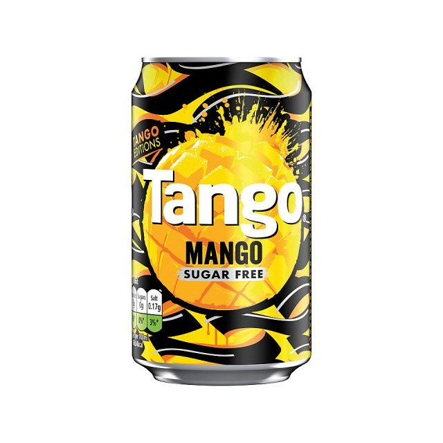 TANGO MANGO SUGAR FREE 330ML X 24