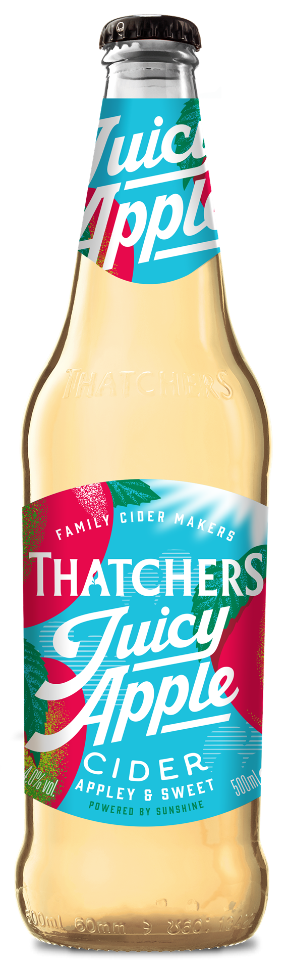 THATCHERS JUICY APPLE NRB 500ML X 6