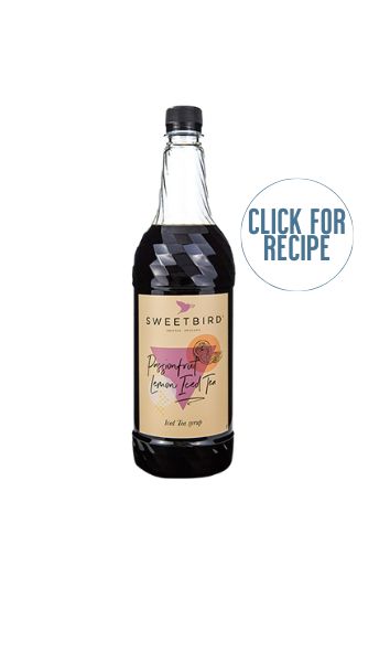 SWEETBIRD PASSIONFRUIT & LEMON ICED TEA SYRUP LTR