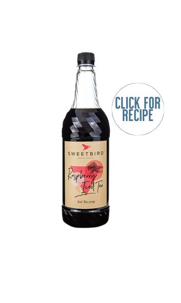 SWEETBIRD RASPBERRY ICED TEA SYRUP LTR