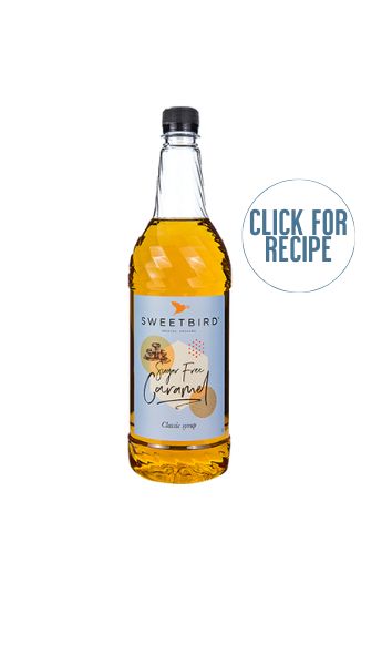 SWEETBIRD SUGAR FREE CARAMEL SYRUP LTR