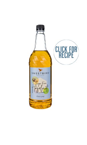 SWEETBIRD SUGAR FREE HAZELNUT SYRUP LTR