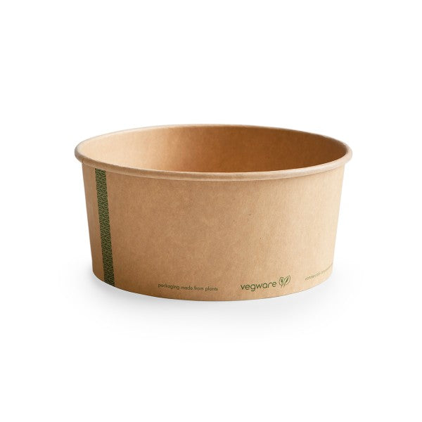 VEGWARE 32OZ PAPER FOOD BOWL (SERIES 185)