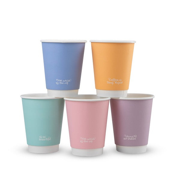 Vegware cups pastel