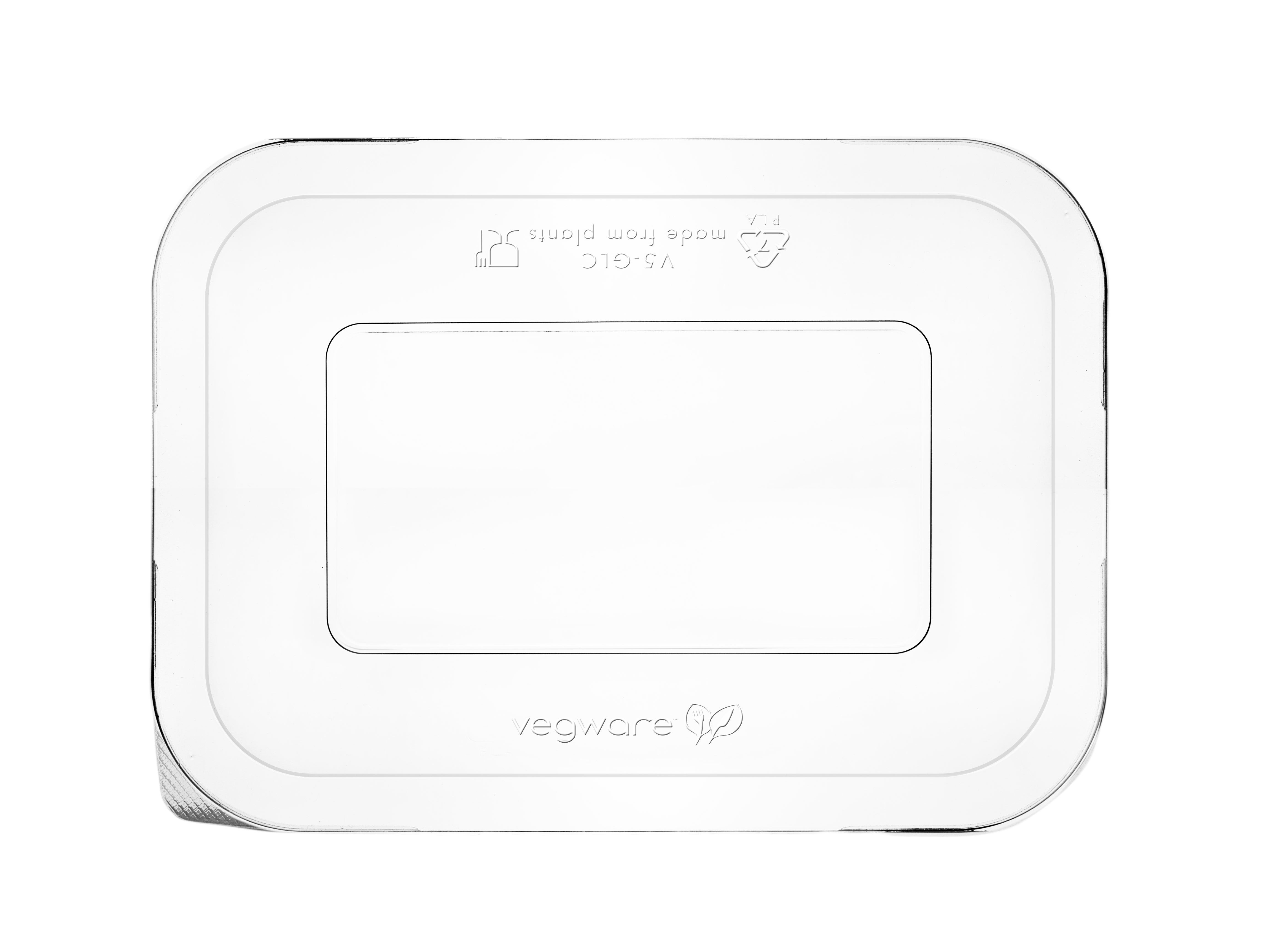 Vegware clear lid