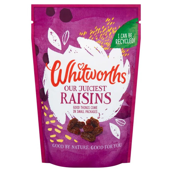 WHITWORTHS RAISINS 325g x 5