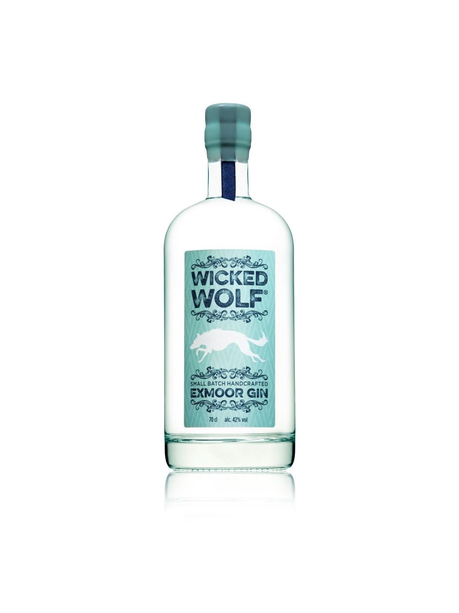 *SINGLE* WICKED WOLF GIN 70CL