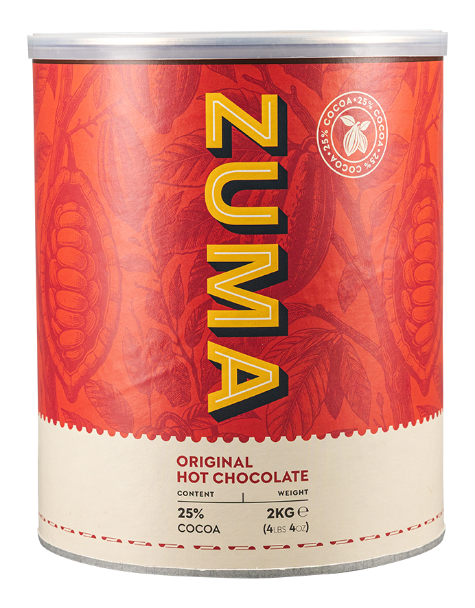 ZUMA HOT CHOC ORIG TIN 2KG X 1