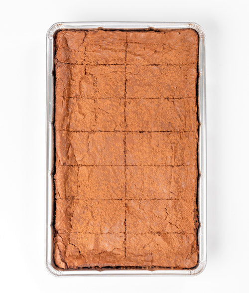 TRAYBAKES SERVICE TRAY RICH  CHOCOLATE BROWNIE X 1