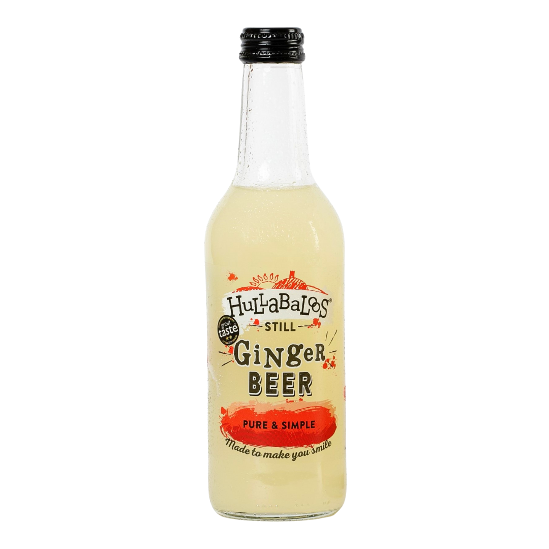 HULLABALOOS STILL GINGER BEER 330ML X 12