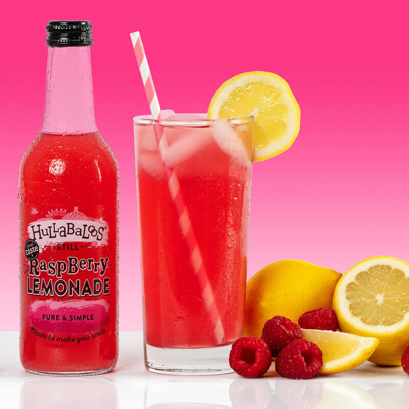 HULLABALOOS STILL RASPBERRY LEMONADE 330ML X 12