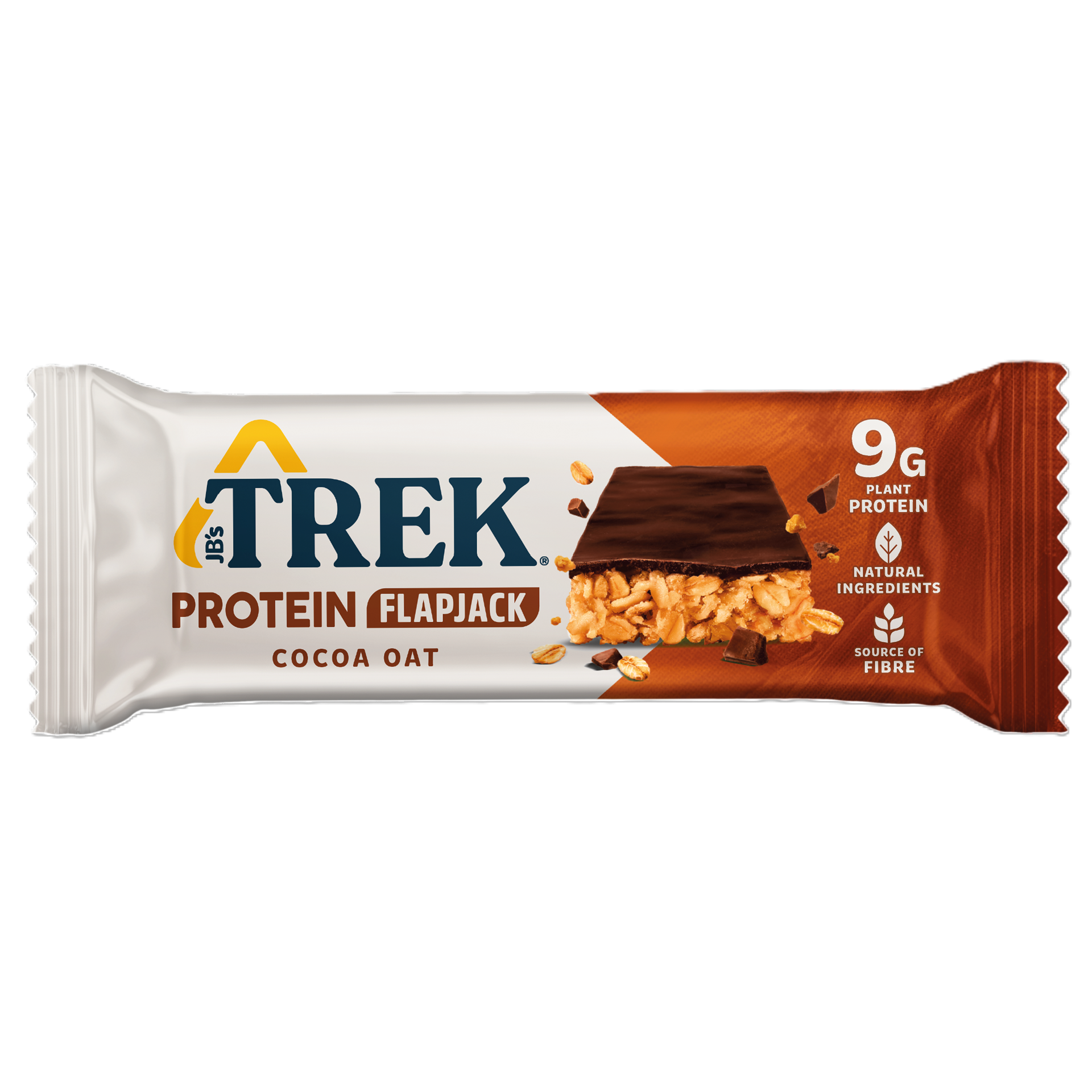 TREK PROTEIN FLAPJACK COCOA OAT 50G X 16
