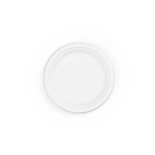 VEGWARE 6" BAGASSE ROUND  PLATE X 1000