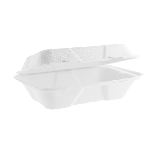 VEGWARE 9" x 6" CLAMSHELL x 200